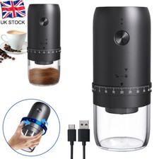 Electric Coffee Grinder Portable Electric USB Cordless Beans Spices Mill Grinder