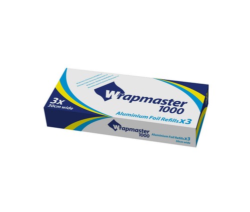 Wrapmaster 1000 aluminium foil - 1000,