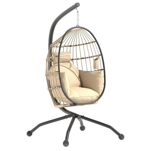 Hanging egg chair - hanging,