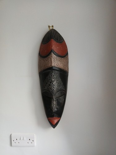 Vintage african hand carved - african,