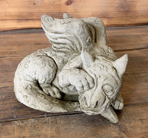 Stone garden shy sleeping cute - shy,