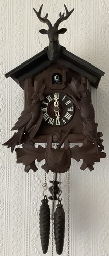 Vintage cuckoo clock in - vintage,