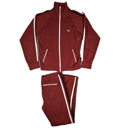 Vtg izod lacoste track suit - vtg,