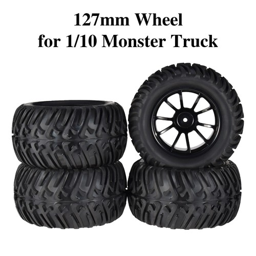 4pcs 127mm wheel rim and - and, tyres