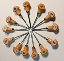 13 PIECE STUBAI MICRO CARVING WOOD WORKING TOOLS PALM CHISEL/GOUGE SET