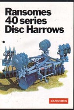 Ransomes 40 Series Disc