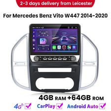 10.1" For Mercedes Benz Vito W447 2014-2020 Carplay Car Radio GPS Sat Nav 4+64GB