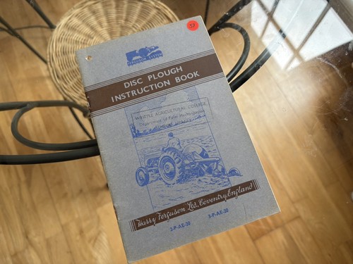 Ferguson disc plough - ferguson,