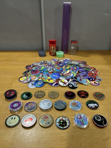 Vintage lot pogs slammers - lot,