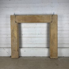 Antique Carved Stone Fireplace