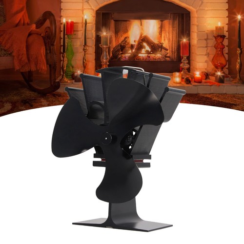Wood stove fan heat powered - wood,
