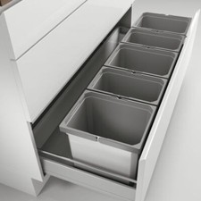 Cox® Box 275 K/1200-5, waste collector for existing extracts, without bio lid, light