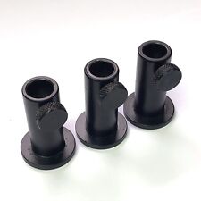 3 x Black Stage Stand for Platform Carp Fishing Aluminium For Bank Sticks 