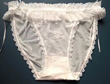 Sexy Sheer White 30" - 38" +