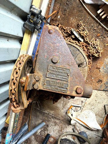 Wharton manual chain hoist - wharton,