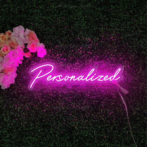 Custom neon sign personalized - neon,