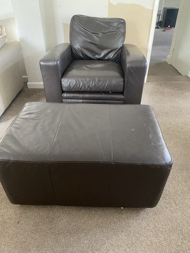 Next leather chair and - leather,