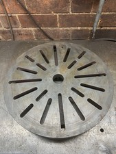 D1-4 lathe faceplate. 18"