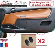 x2 shutter cap bottom door Peugeot 206 CC