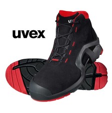 uvex Safety Boots 100% Composite Safety Toe-Cap & Mid-Sole No Metal Airport Safe