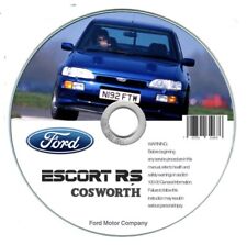 Ford Escort RS Cosworth  manuale officina su cd