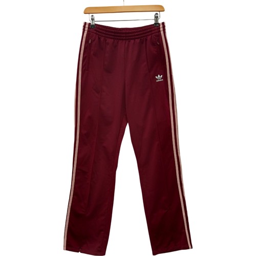 Adidas trousers uk12 maroon - trousers,