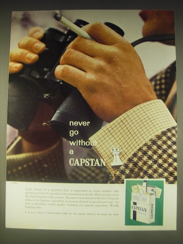 1962 capstan cigarettes - 1962,