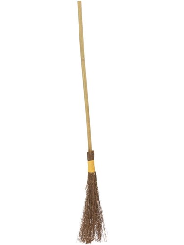 Authentic witch broom stick - broom,
