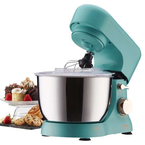 Teal stand mixer 1000w speed - teal,
