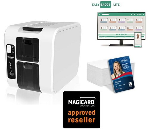 Magicard pronto 100 plastic - pronto,