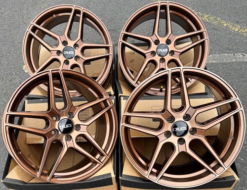Bronze castor alloy wheels - bronze,