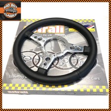 13" Astrali® Genuine Leather Classic Car Steering Wheel MG, Ford, Mini, Triumph 