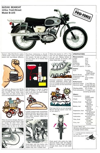 Suzuki brochure b105 - brochure, b105p