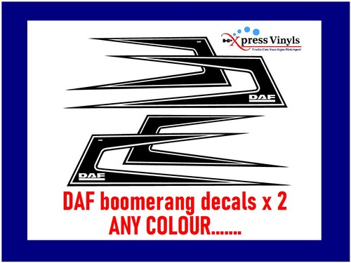 Daf boomerang truck decals - daf,