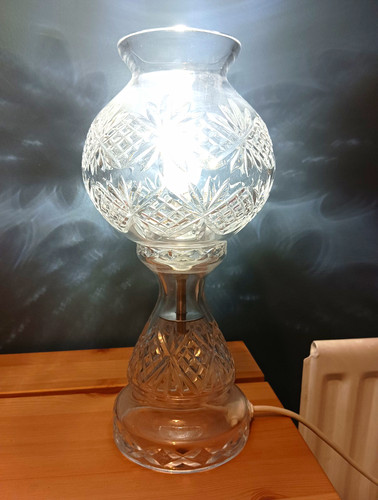 Vintage tyrone crystal table - tyrone,