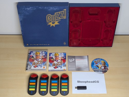 Buzz ps3 wireless buzzers - buzz!,