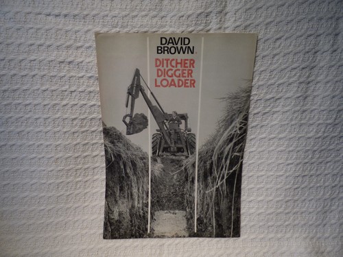 Vintage david brown tractors - brown,