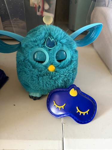 Hasbro furby boom blue - hasbro,