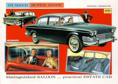 Humber super snipe iii 1960 - super,