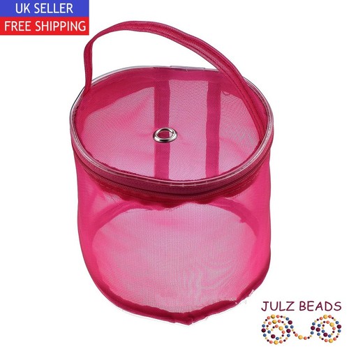 Pink nylon yarn storage - pink,