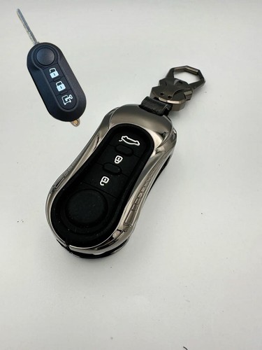 Fiat 500 metal key - fiat,