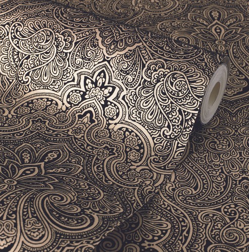 Exclusive henna velvet flock - henna,
