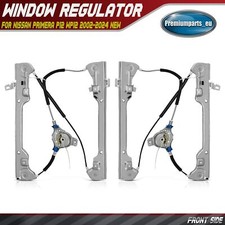 2x Window Regulator W/O Motor