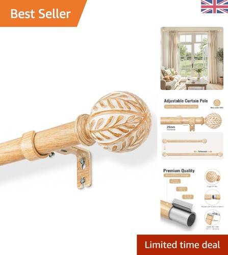 Durable wood effect curtain - durable,