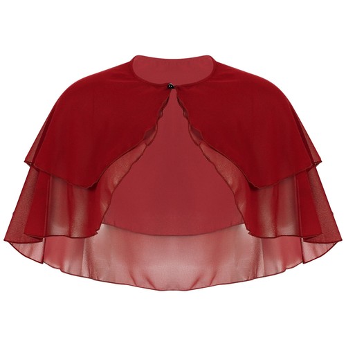 Women evening cape chiffon - women,