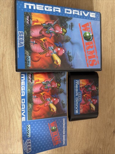 Sega mega drive worms - mega,