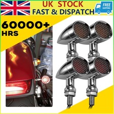 4X Mini Motorcycle Bullet LED
