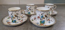 4 Vintage Tuscan China Bird of
