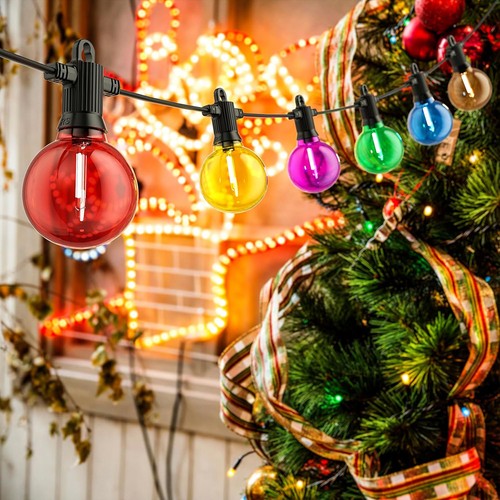 50ft festoon string lights - festoon,