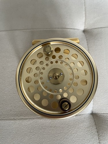 Hardy gold sovereign fly reel - hardy,